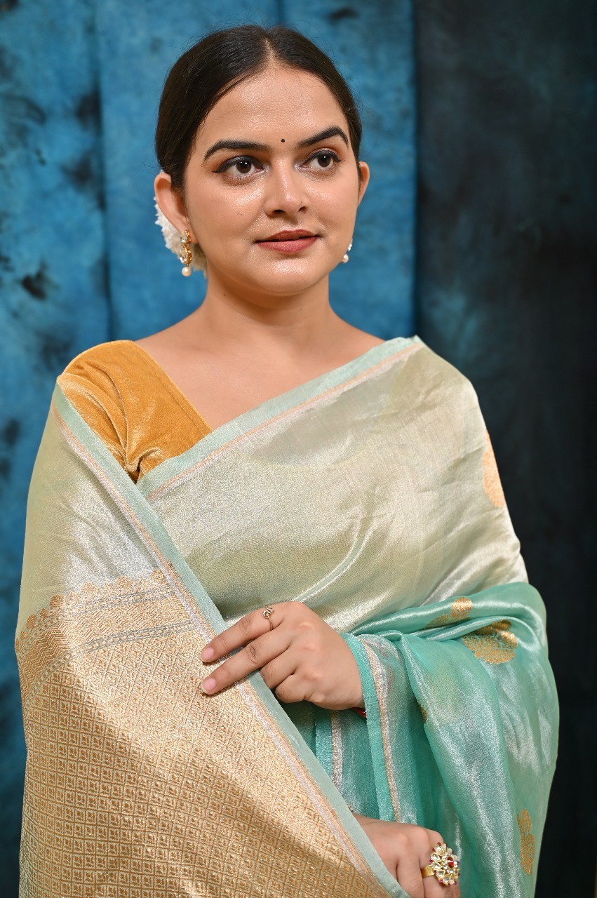 Pure Katan Silk Banarasi Handloom Saree