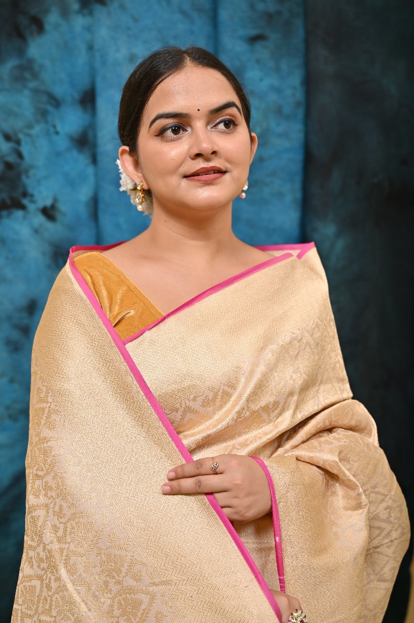 Pure Katan Silk Banarasi Handloom Saree