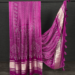 Bandhani Silk Dupatta