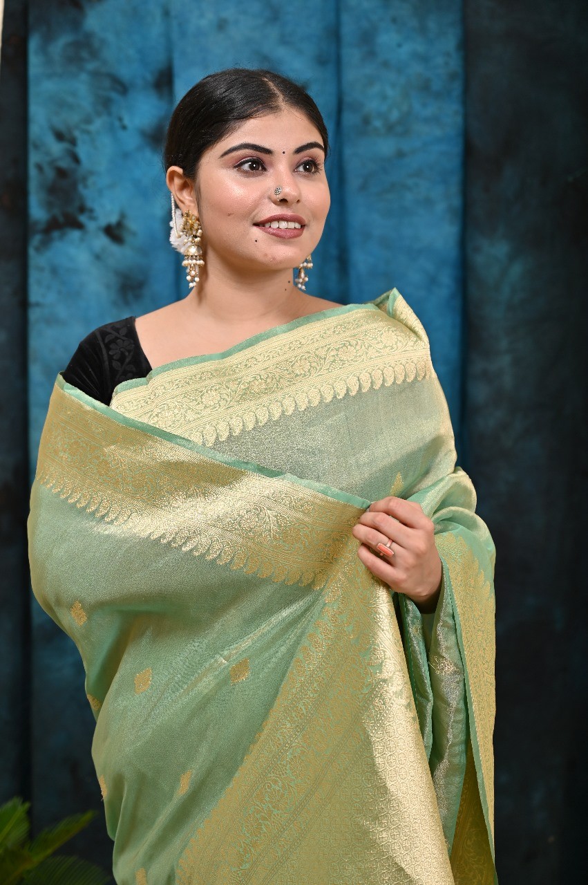 Pure Katan Silk Banarasi Handloom Saree