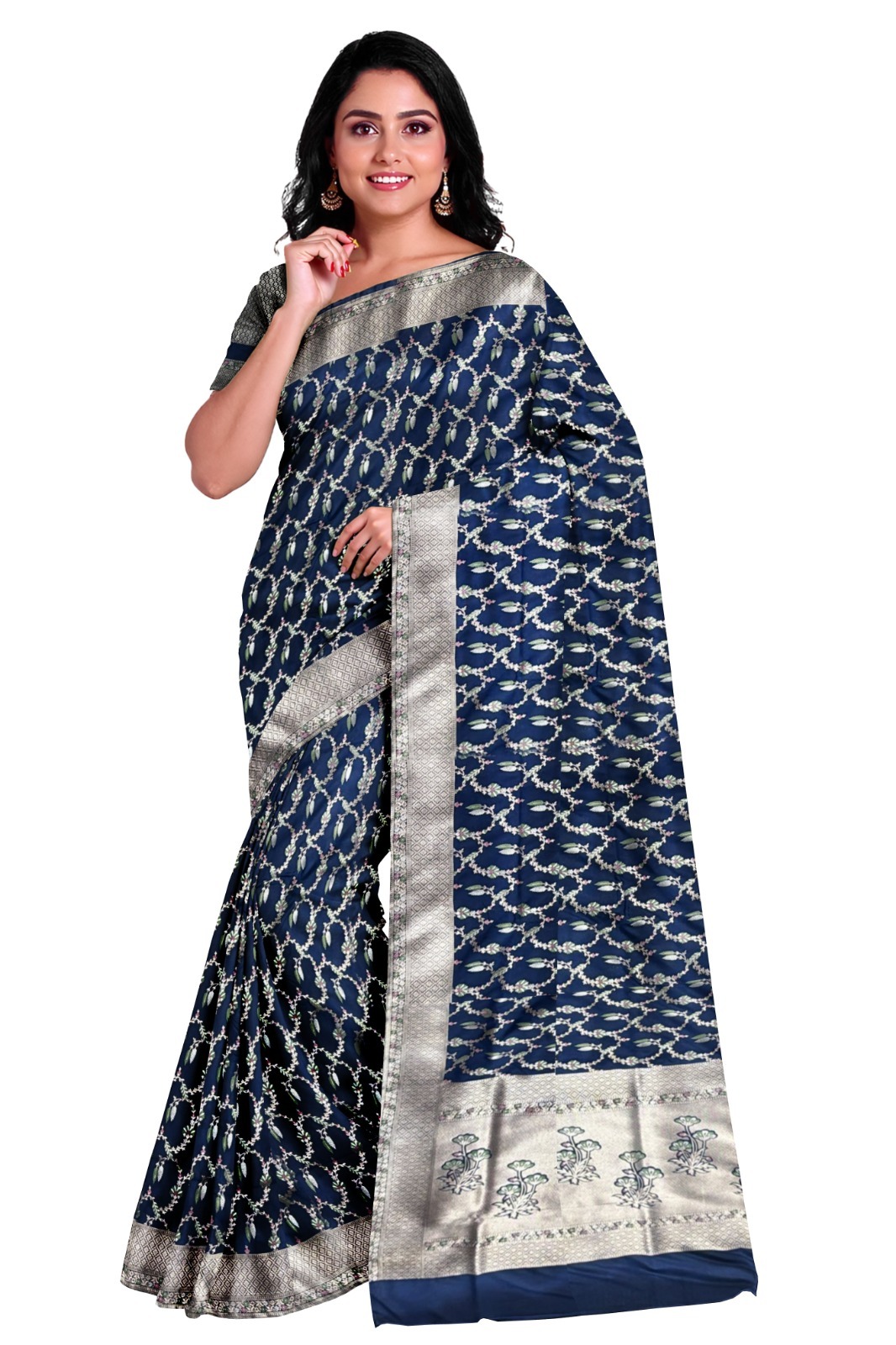 Pure Katan Silk Banarasi Handloom Saree
