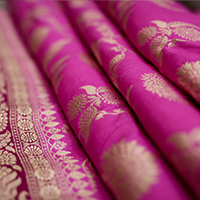 Pure Moonga Silk Saree